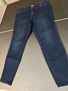 Maurices Women's Dark Indigo Skinny Jeans Size Large-Regular
